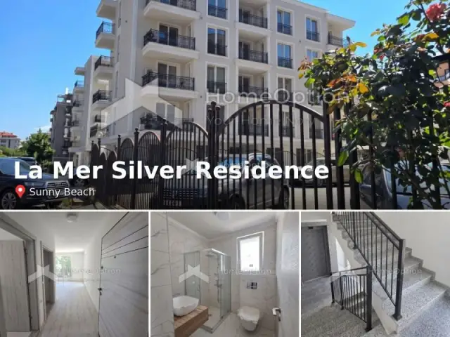 Апартаменти ново строителство в Слънчев Бряг - La Mer Silver Residence 1 и 2