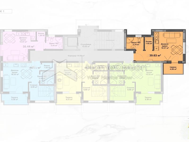 Апартаменти ново строителство в Слънчев Бряг - La Mer Silver Residence 1 и 2