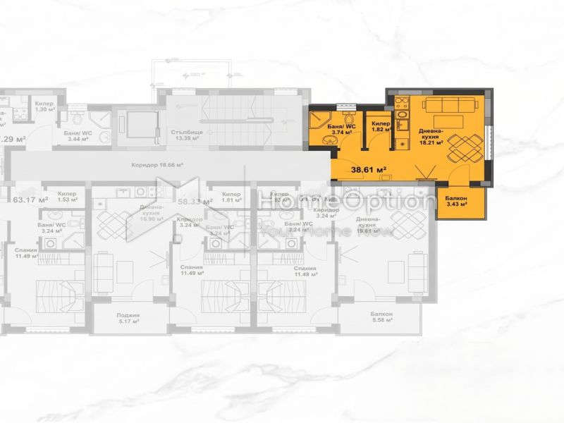 Апартаменти ново строителство в Слънчев Бряг - La Mer Silver Residence 1 и 2