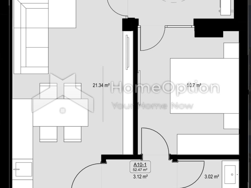 Двустаен апартамент в Magnolia Residence, кв. Славейков, Бургас