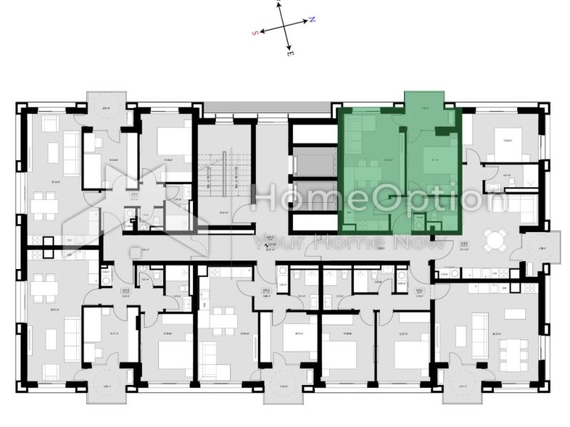 Двустаен апартамент в Magnolia Residence, кв. Славейков, Бургас